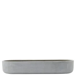 Marb lysestake 35 cm grå