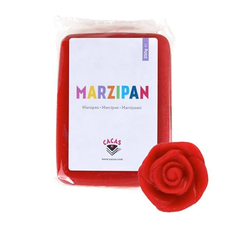 Marsipan 250 g mørk rød