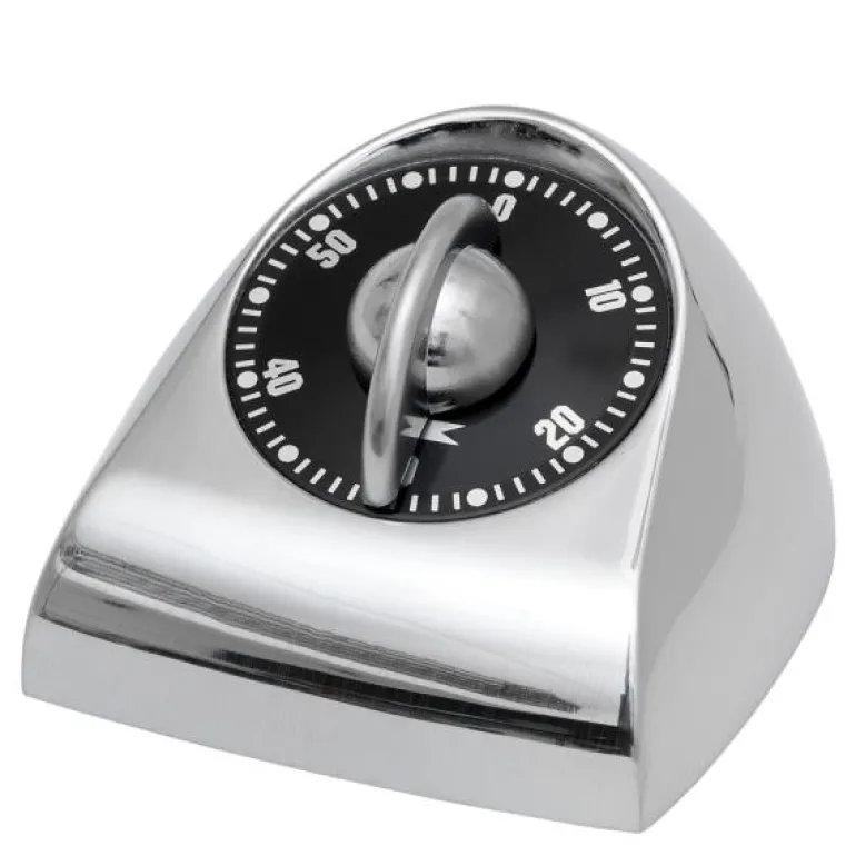 Mekanisk timer 60 min aluminium