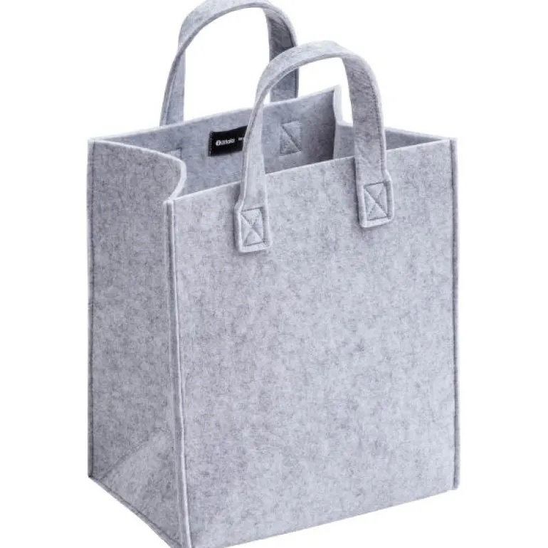 Meno bag 35x30x20 cm resirkulert grå