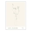 Mie & Him poster 30x40 cm les fleurs 02