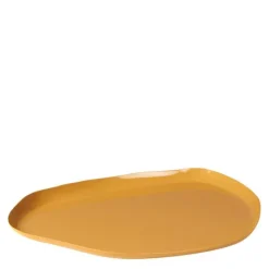 Mie dekorfat medium 34x27 cm cinnamon sand