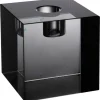 Milano lysestake kvadrat 8x8 cm smoke