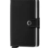 Miniwallet lommebok m/kortholder original svart