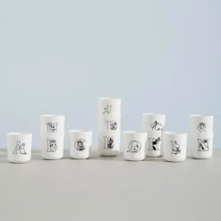 Moomin ABC krus X 20 cl hvit