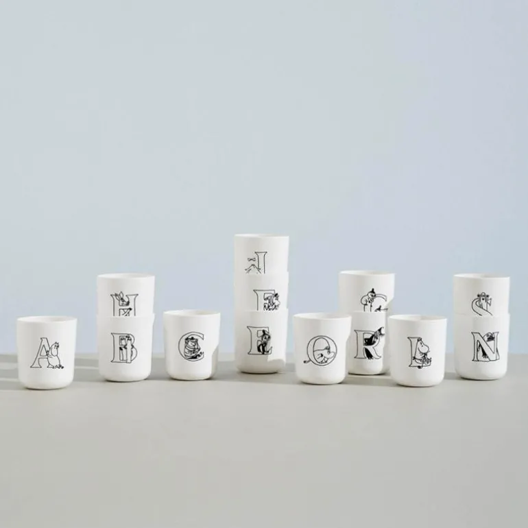 Moomin ABC krus Y 20 cl hvit