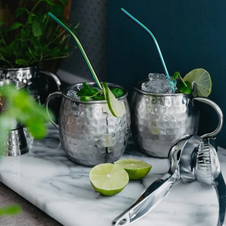 Moscow Mule kopp hamret rustfritt stål