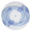 Motif tallerken 22 cm blå/hvit