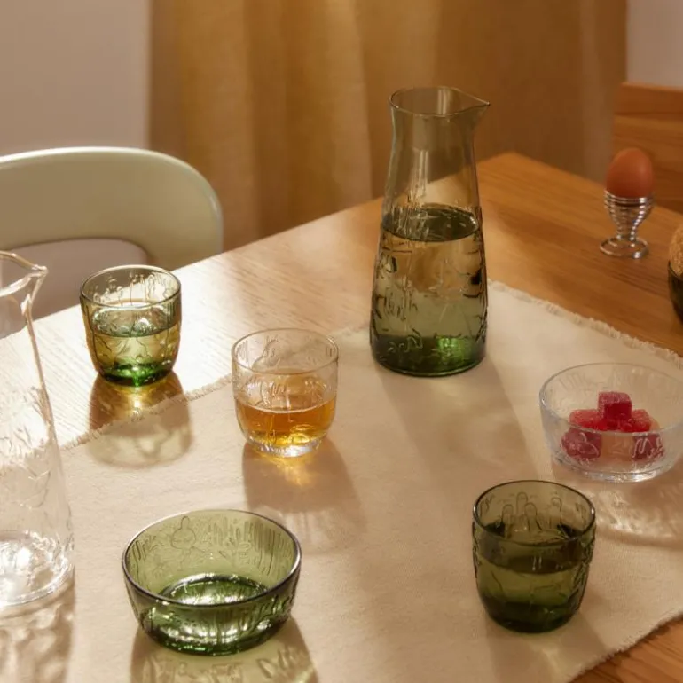 Mummi glass 28 cl 2 stk furugrønn
