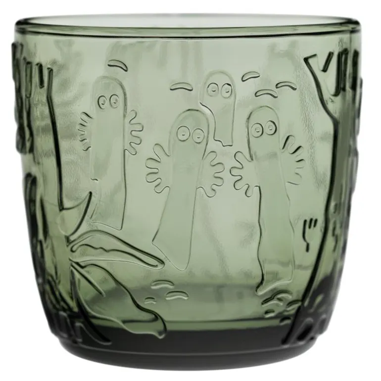 Mummi glass 28 cl 2 stk furugrønn