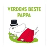 Mummi kort dobbelt Verdens beste pappa hvit