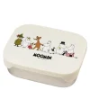 Mummi matboks metall 17,5x13,5 cm familie beige