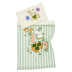 Mummi sengesett 85x125 cm sirkus stripe
