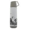 Mummi termos 0,5L graphic hvit/svart