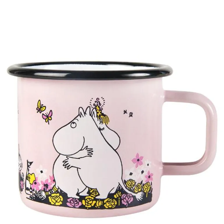 Mummikopp Emalje 37 cl Klem rosa