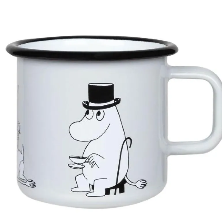 Mummikopp emalje mumipappa retro 37 cl