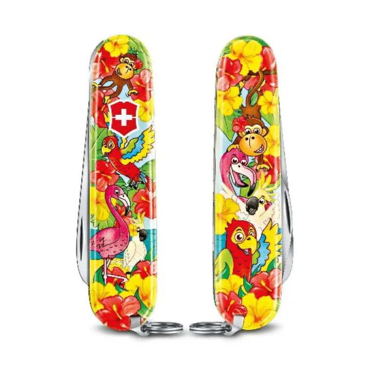 My first victorinox lommekniv 9 funksjoner flamingo
