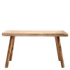 Nadi benk 81x43x38 cm natur