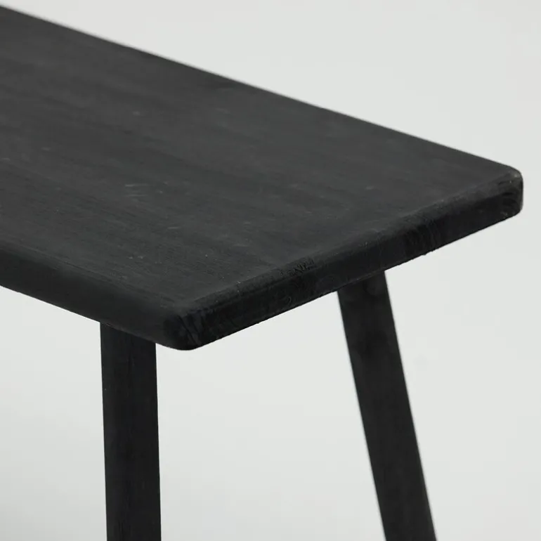 Nadi benk 120x38x43 cm svart