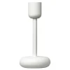 Nappula lysestake 183 mm hvit