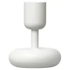 Nappula lysestake 107 mm hvit