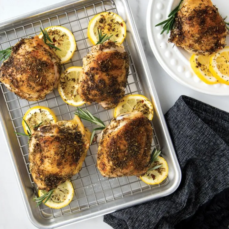 Naturals bakeplate med rist