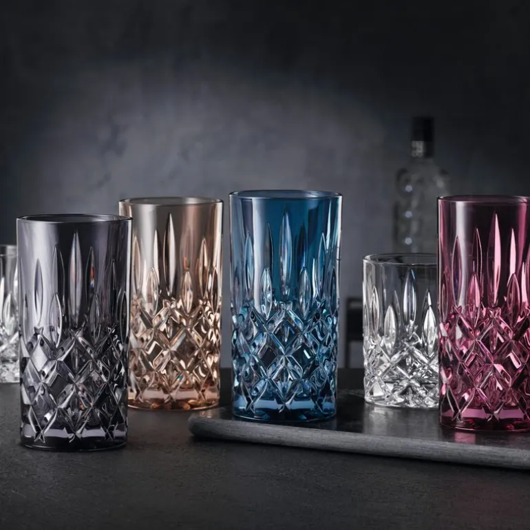 Noblesse Colour longdrinkglass 39,5 cl 2 stk tobacco
