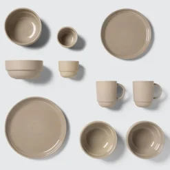 Nordic Bistro middagstallerken 26 cm beig
