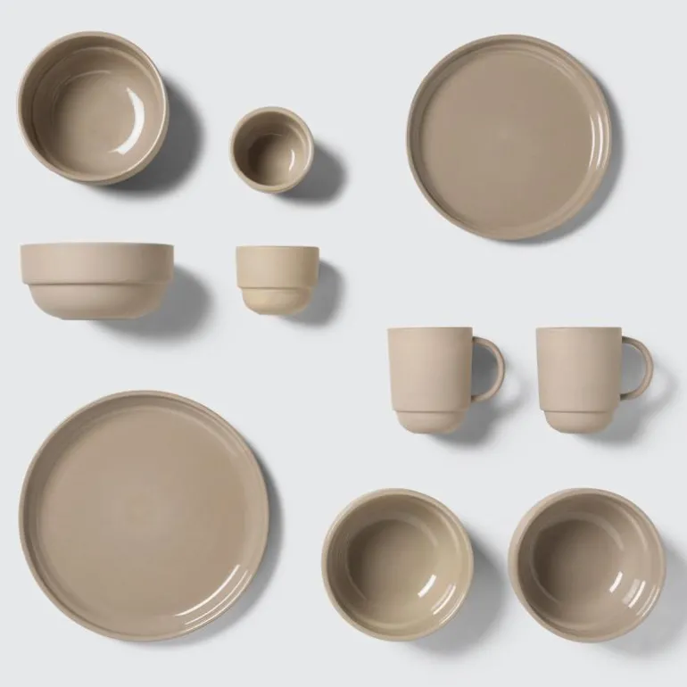 Nordic Bistro middagstallerken 26 cm beig