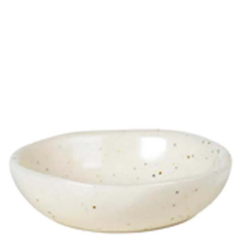 Nordic Vanilla smørskål 7x2 cm kremhvit