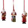 Nostalgic Ornaments juletrepynt julenisse 3 stk