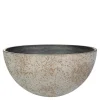Nova blomsterpotte 25x12 cm concrete gold