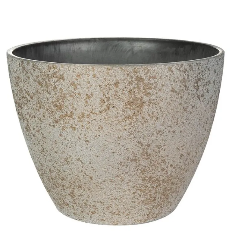 Nova blomsterpotte 29x22 cm concrete gold