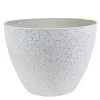 Nova blomsterpotte 43x33 cm terrazzowhite