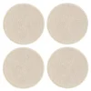 Nuno glassbrikker 4 stk beige