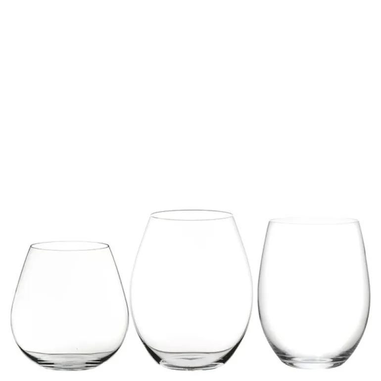 O Wine Key to Wine sett med 3 rødvinsglass