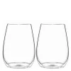 O Wine spirits/destillate glass 2 stk