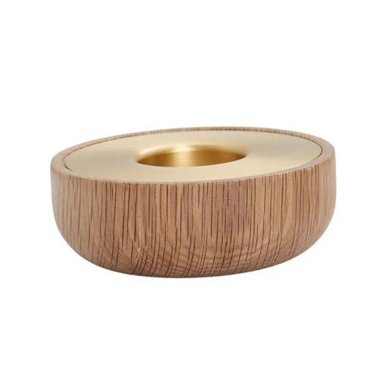 Oak Nordic telysholder 4 cm