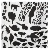 Oiva Toikka Collection serviett 33x33 cm cheetah svart