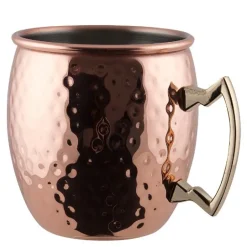 Oliver mulekopp 45 cl hamret kobber