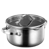 Optimal gryte m/keramisk belegg 3L blank