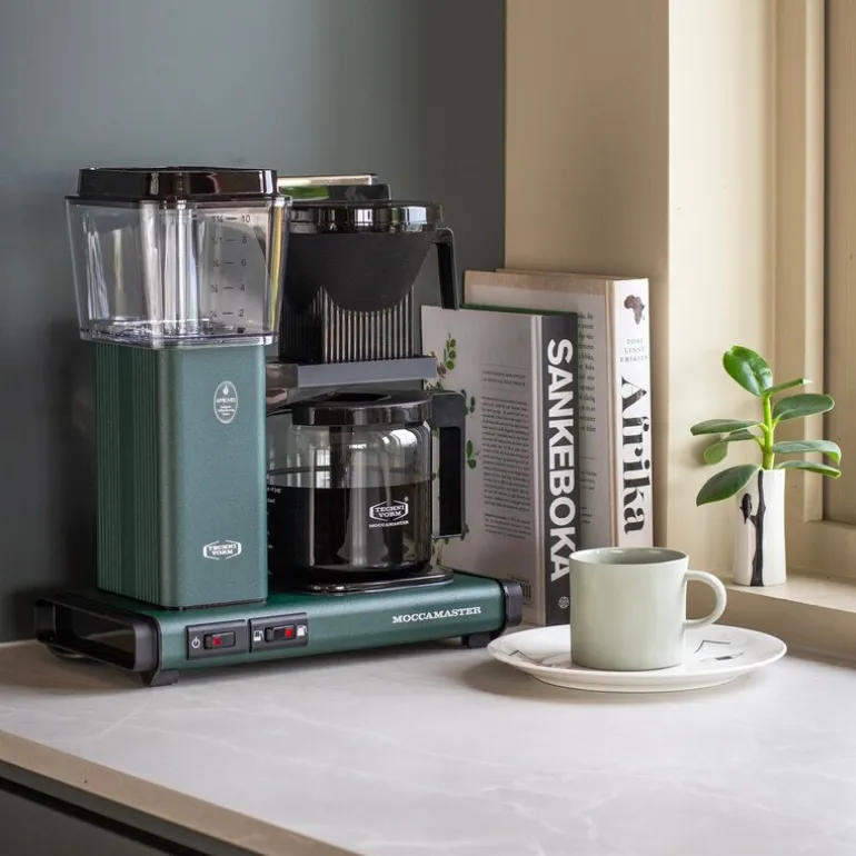 Optio kaffetrakter 1,25L forest green