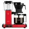 Optio kaffetrakter 1,25L rød metallic