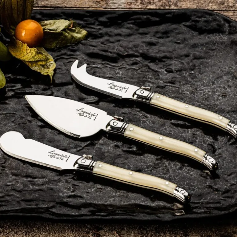 Ostekniver 3 stk pearl