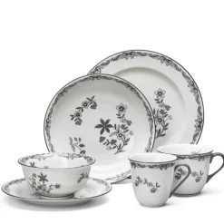 Ostindia tallerken 27 cm svart