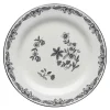 Ostindia tallerken 21 cm svart
