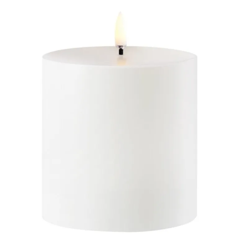 Outdoor LED-kubbelys utendørs 8,4x10 cm hvit