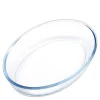 Oval ildfast form 35x24x7 cm