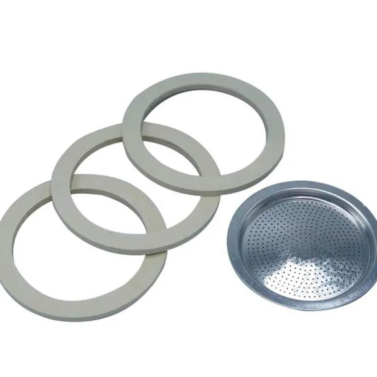 Pakning & filterplate
