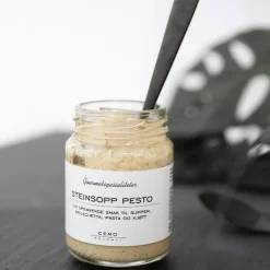 Pesto steinsopp